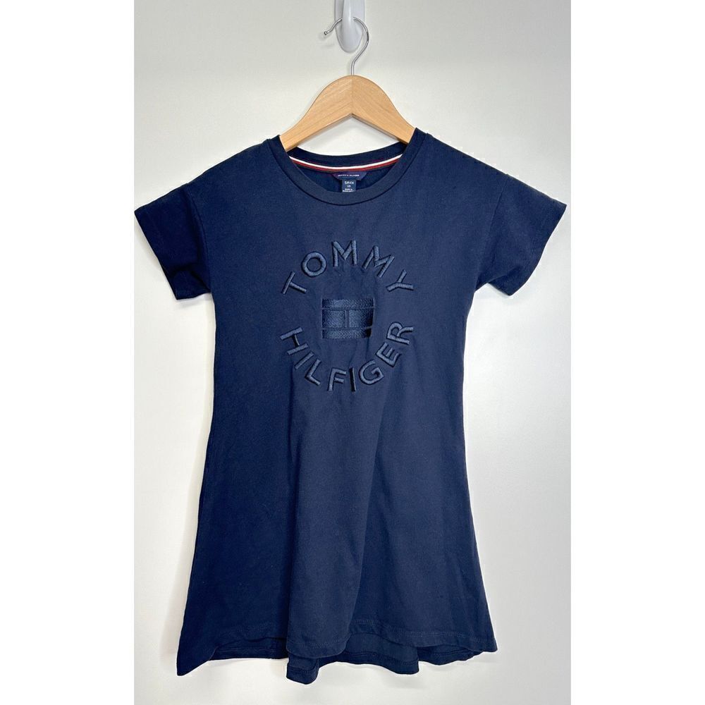 Tommy Hilfiger Shirt Womens Size Small Blue Tee Short Sleeve